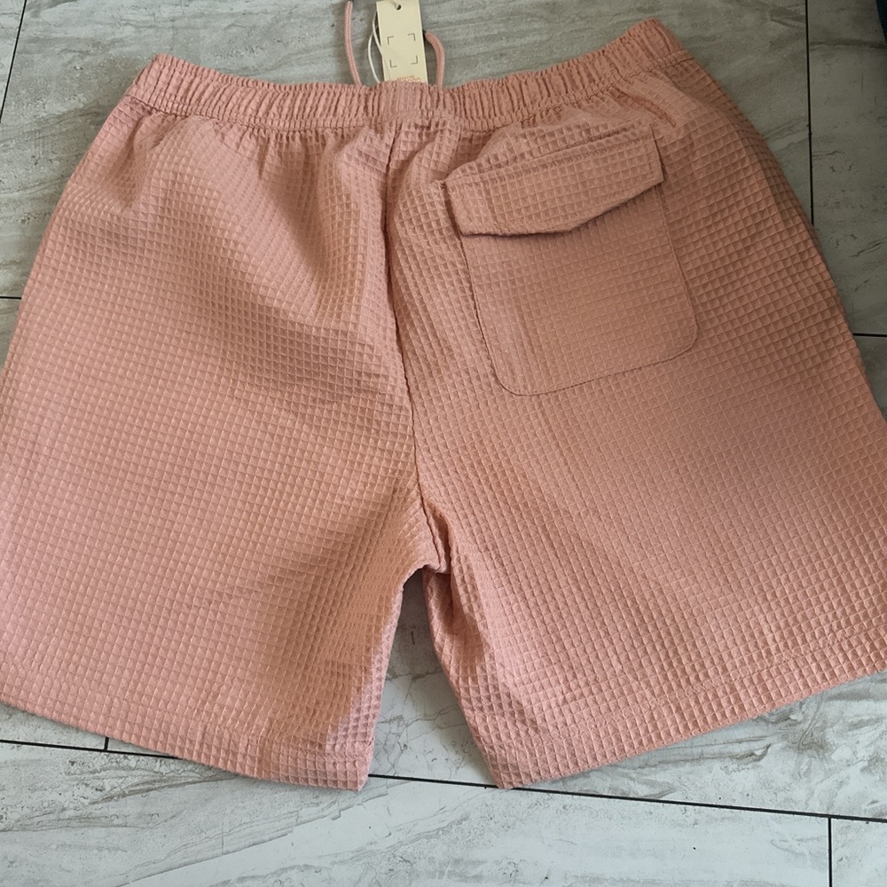 Men's Pink Hybrid Shorts